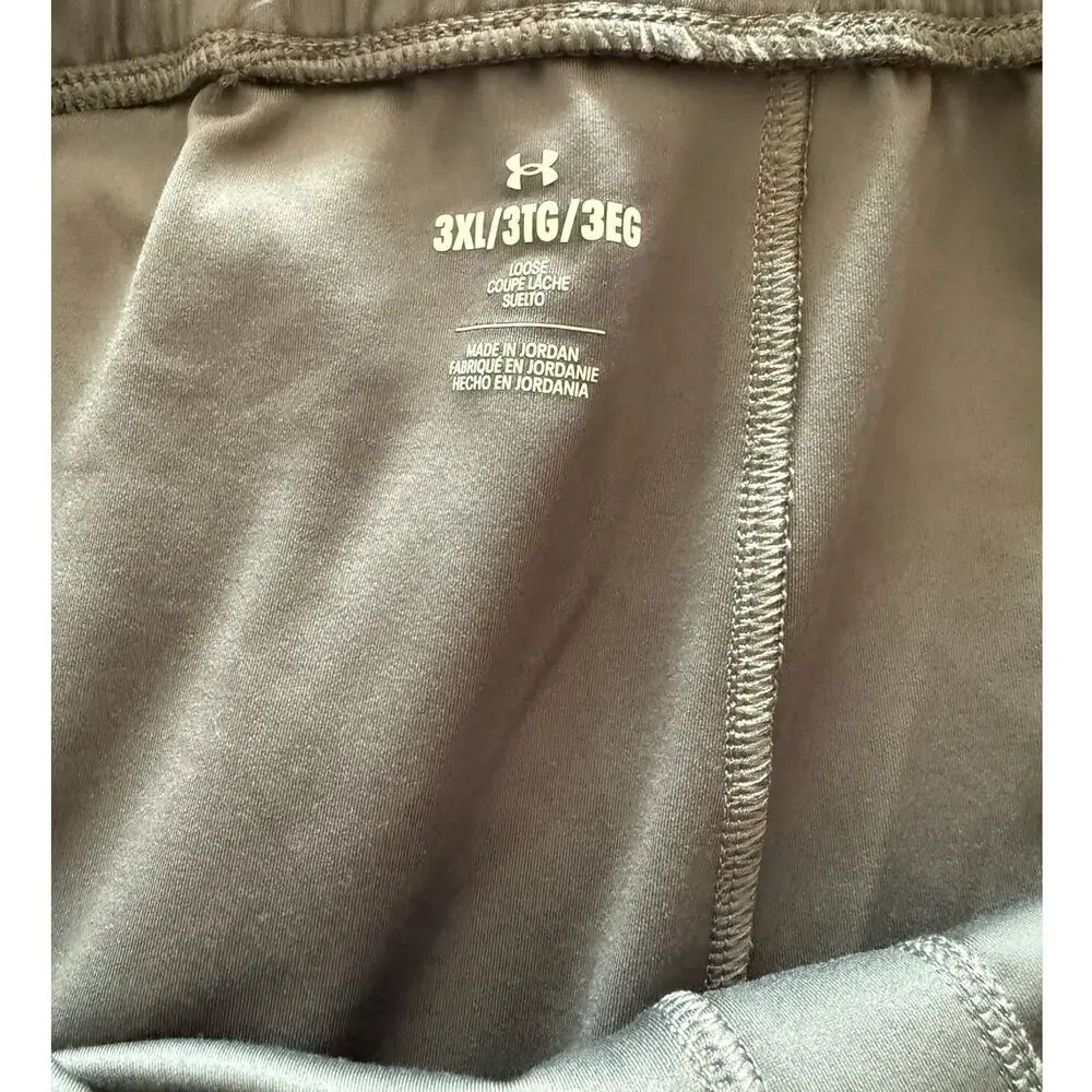 NWT Men's Under Armour Motion Shorts - Grey 3XL (Loose Fit)